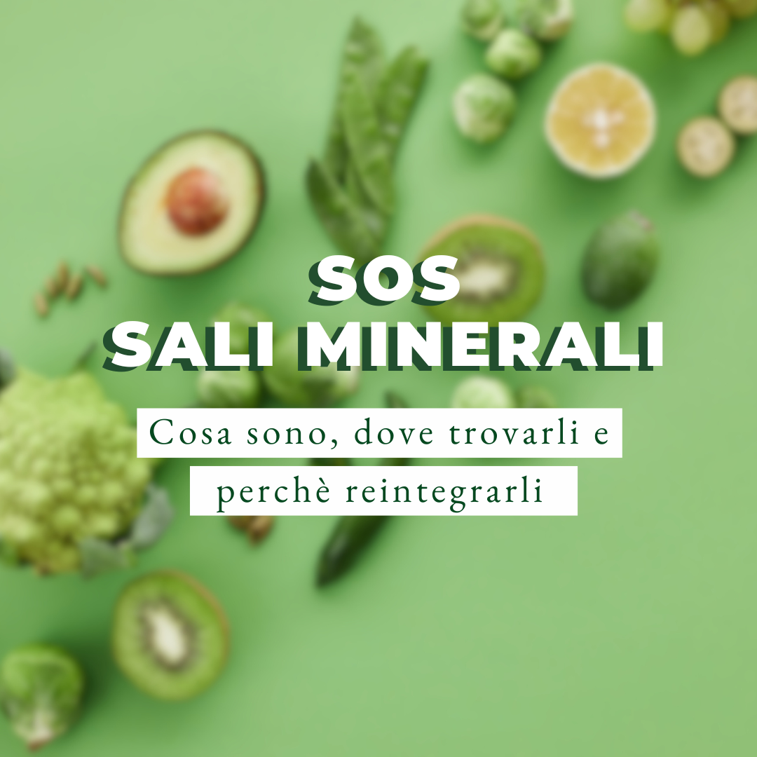 SOS Sali Minerali: che funzione svolgono e in quali alimenti trovarli